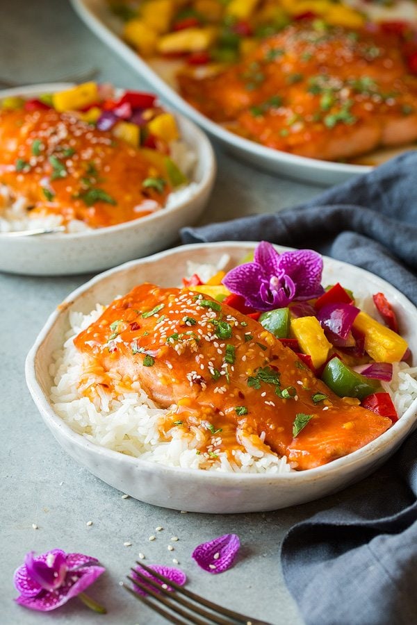 Pan-Seared Salmon with Sweet & Sour Sauce: Easy 30-Minute Dinner